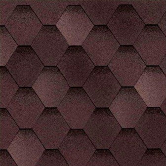 Мягкая кровля (Битумная черепица) Гибкая черепица Shinglas (Финская) Гибкая черепица Shinglas Финская (Соната) коричневая