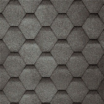 Мягкая кровля (Битумная черепица) Гибкая черепица Shinglas (Финская) Гибкая черепица Shinglas Финская (Соната) серая