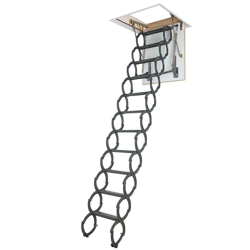 Чердачные лестницы Чердачные лестницы Fakro Fakro МЕТАЛЛИЧЕСКАЯ ТЕРМОИЗОЛЯЦИОННАЯ ЛЕСТНИЦА LST